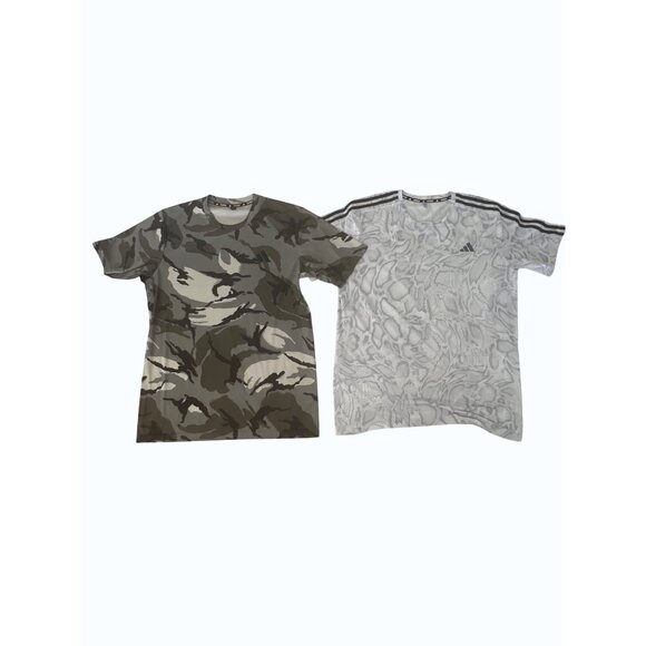 adidas Other - Adidas Running &‎ Training Camo & Snakeskin Graphic T-Shirts Men’s Size L
